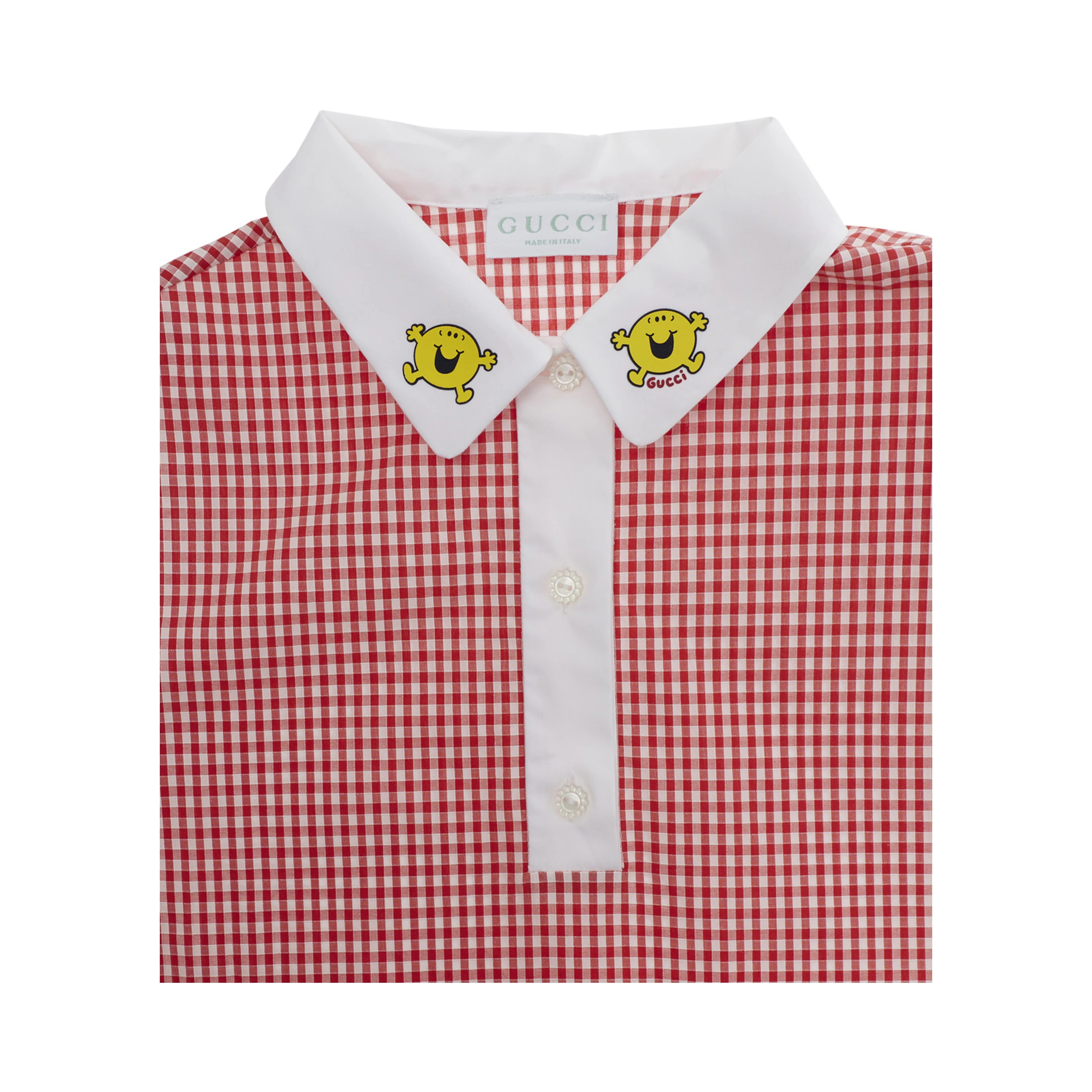 Woven Dress-Skirt Red with Elegant Details in Cotton for Women