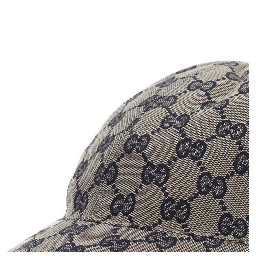 GG Original Beige Childrens Baseball Cap with Curved Brim