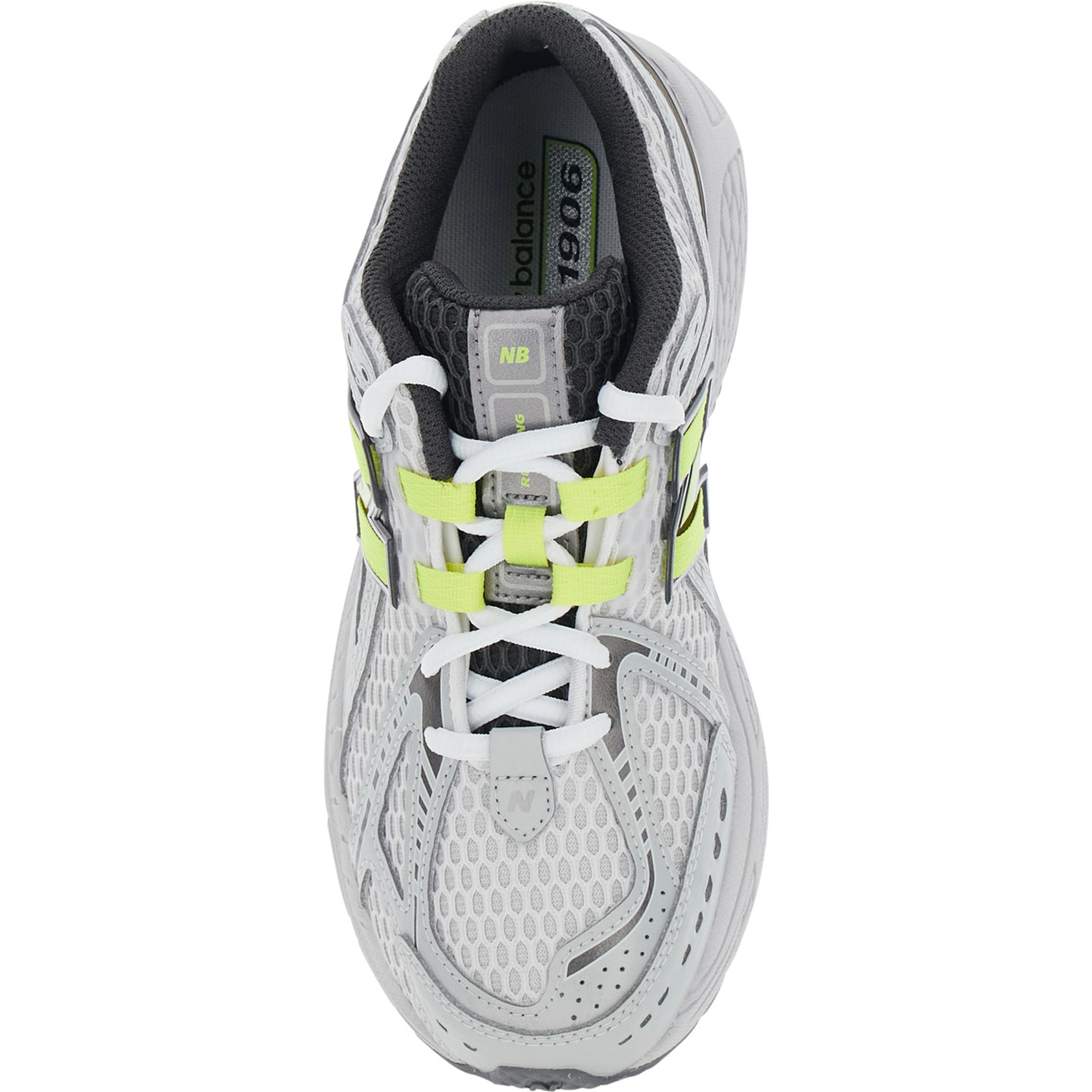 Gray Sneakers 1906 with Synthetic Upper and Rubber Sole for Men