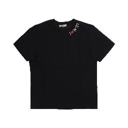 T-shirt N210GPN0153N21T298F0N900 with short sleeves and cotton, black color, unisex
