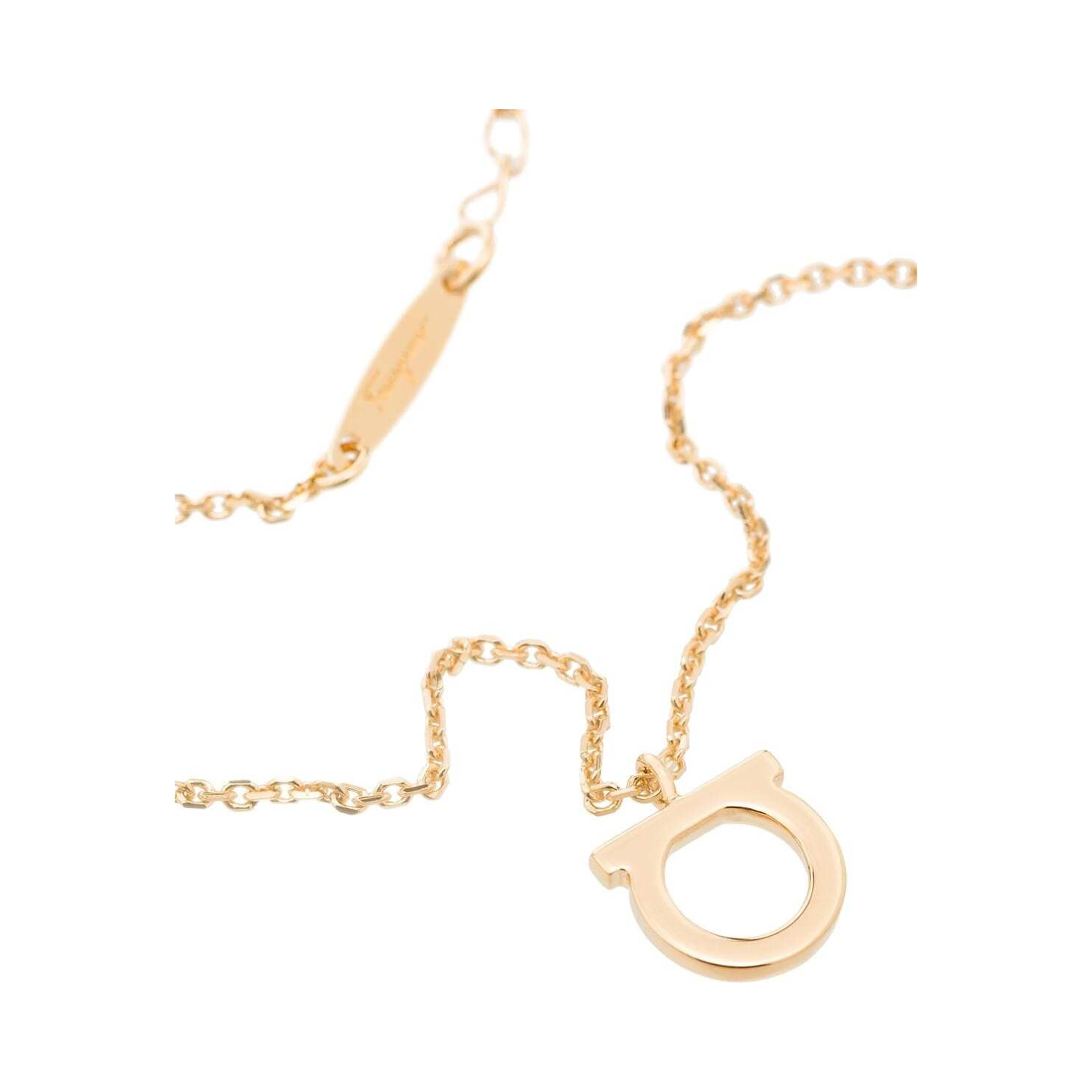 Necklace with Gancini Charm in Gold Color for Women