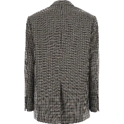 CLASSIC 2 BUTTON WOOL BLAZER with notched revers and pockets Beige man