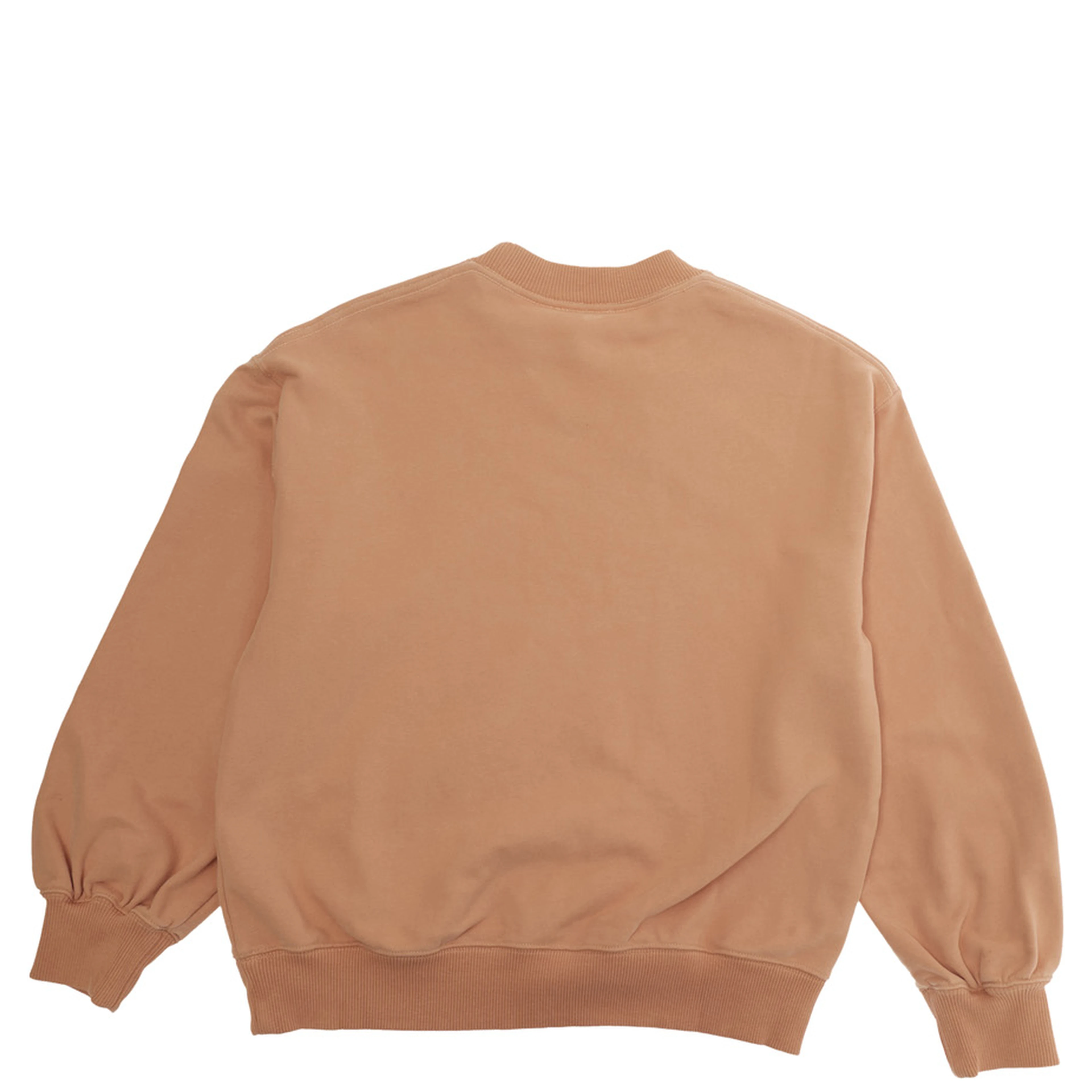 Orange Hoodie C2084543A with Contrast Details in Cotton for Women