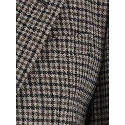 CLASSIC 2 BUTTON WOOL BLAZER with notched revers and pockets Beige man