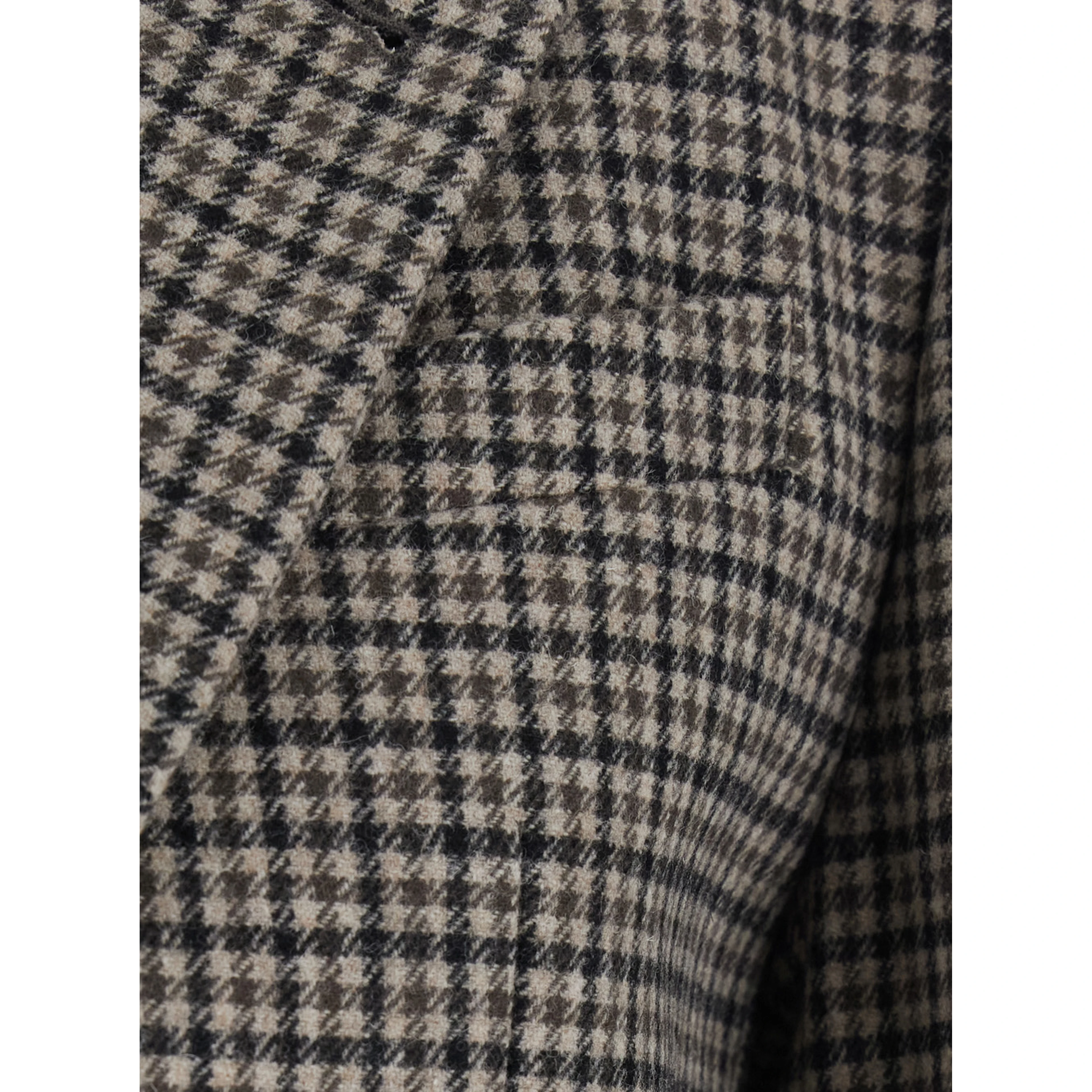 CLASSIC 2 BUTTON WOOL BLAZER with notched revers and pockets Beige man