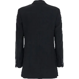MXMOSSO Jacket with collar and long sleeves in Tech Fabric black women