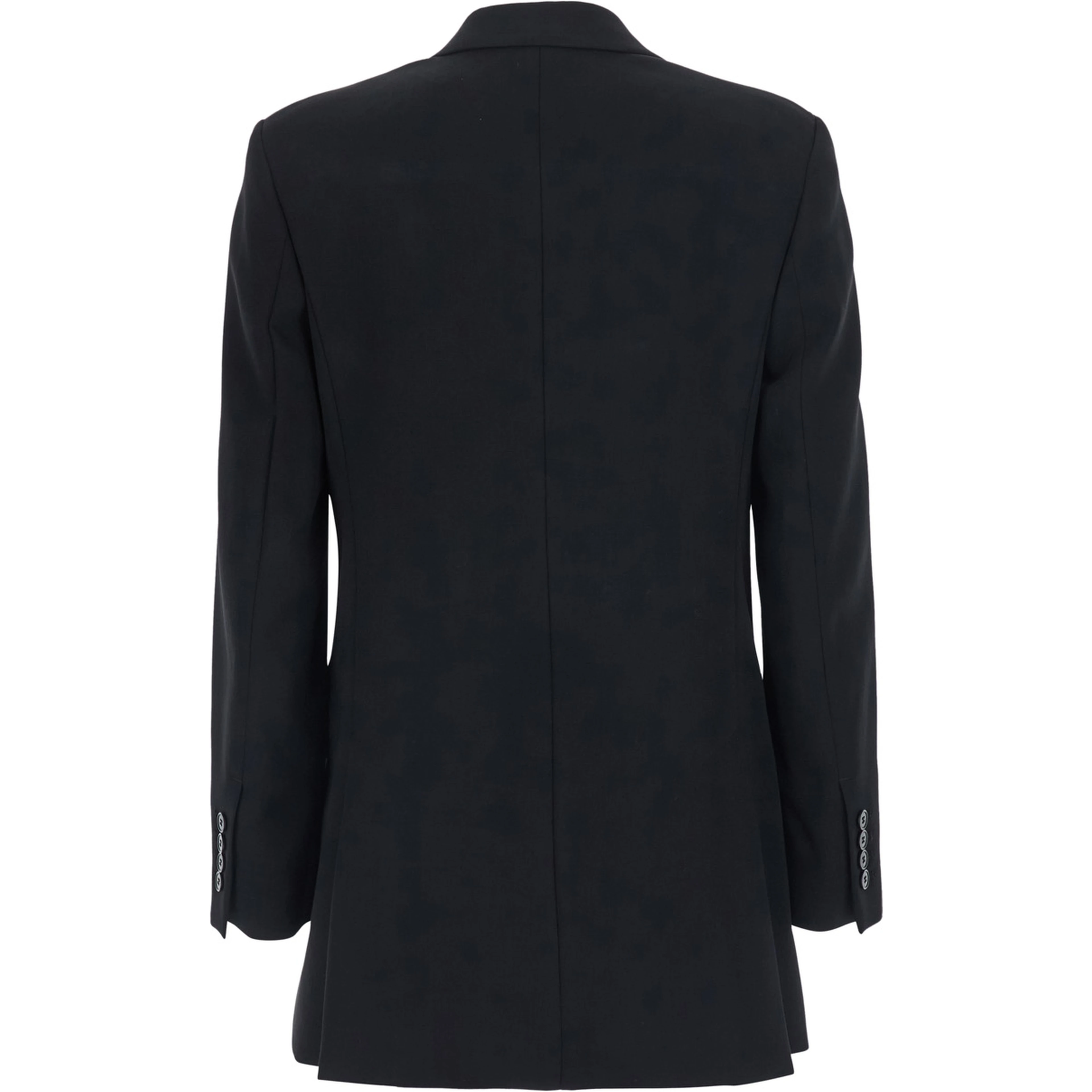 MXMOSSO Jacket with collar and long sleeves in Tech Fabric black women