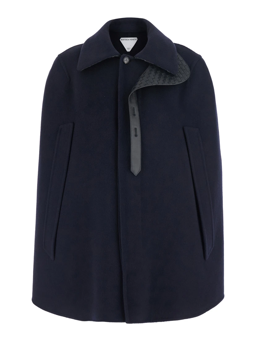 SOFT WOOL CASHMERE SHORT CAPE