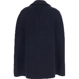 SOFT WOOL CASHMERE SHORT CAPE