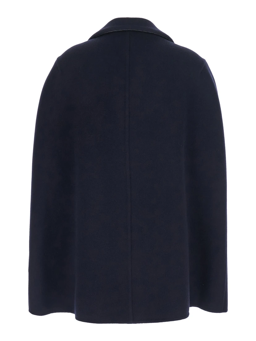 SOFT WOOL CASHMERE SHORT CAPE