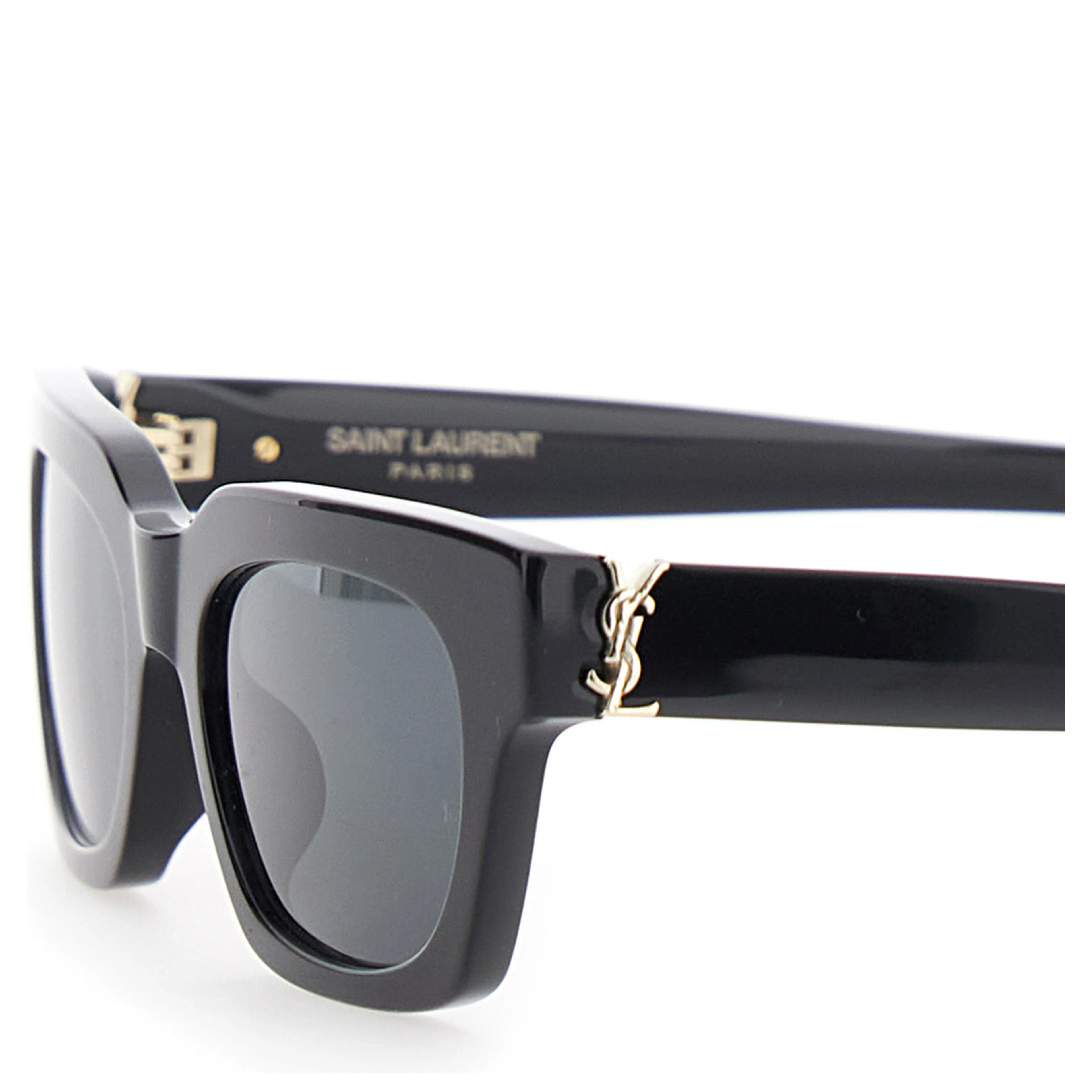 Wellington Black Sunglasses with Cassandre on the Temples in Acetate for Women
