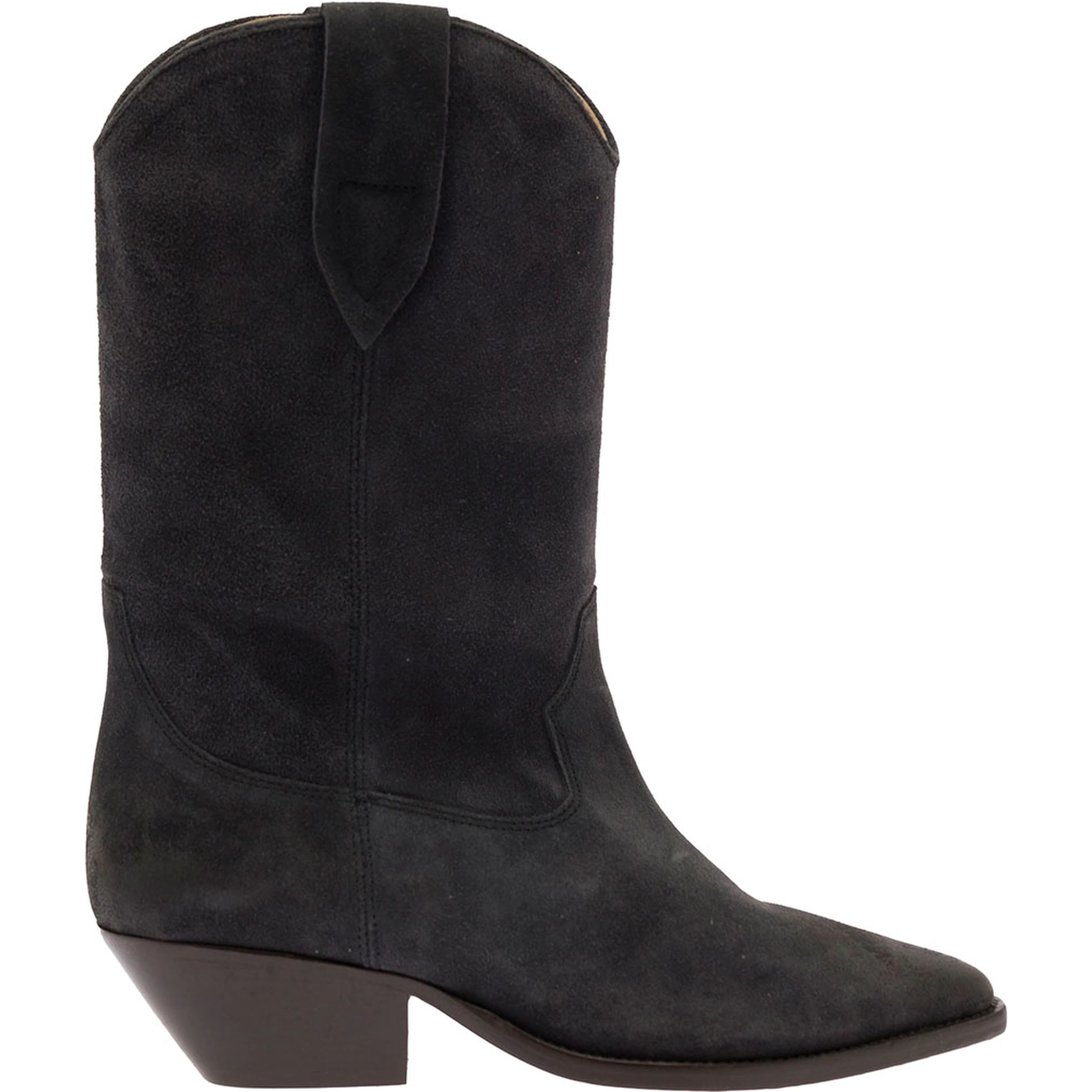 DUERTO-GZ Ankle Boots with Heel and Leather Black Women