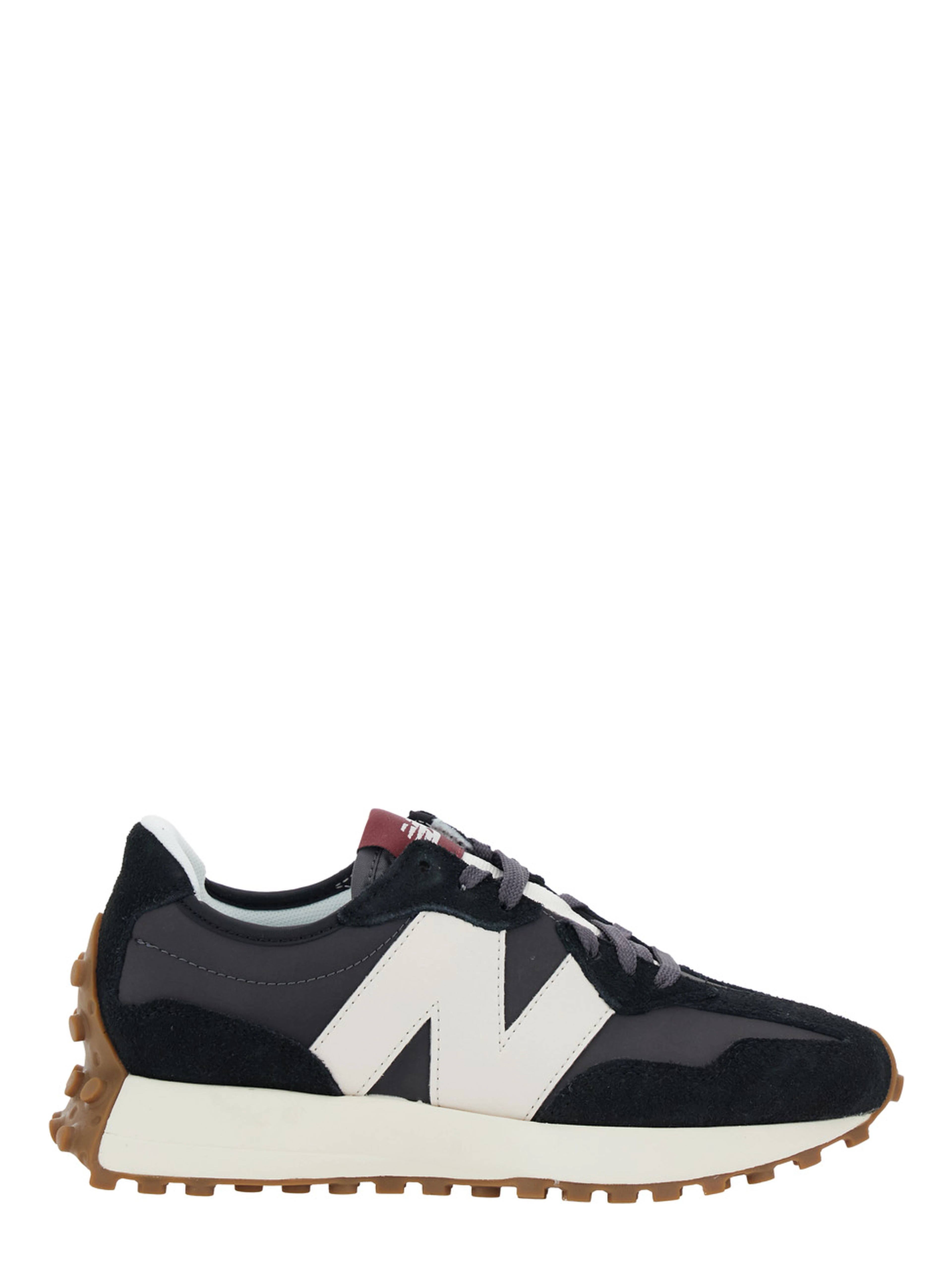 Low Top Sneakers with Logo Detail on the Side in Black Suede Unisex