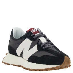 Low Top Sneakers with Logo Detail on the Side in Black Suede Unisex