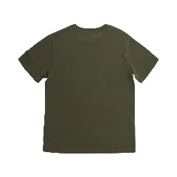 Green T-shirt with Pony Logo on the Front in Cotton for Boy