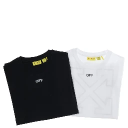 T-shirt OFFSTAMP2-PACKTEES/S with short sleeves and Multicolor patch Boy