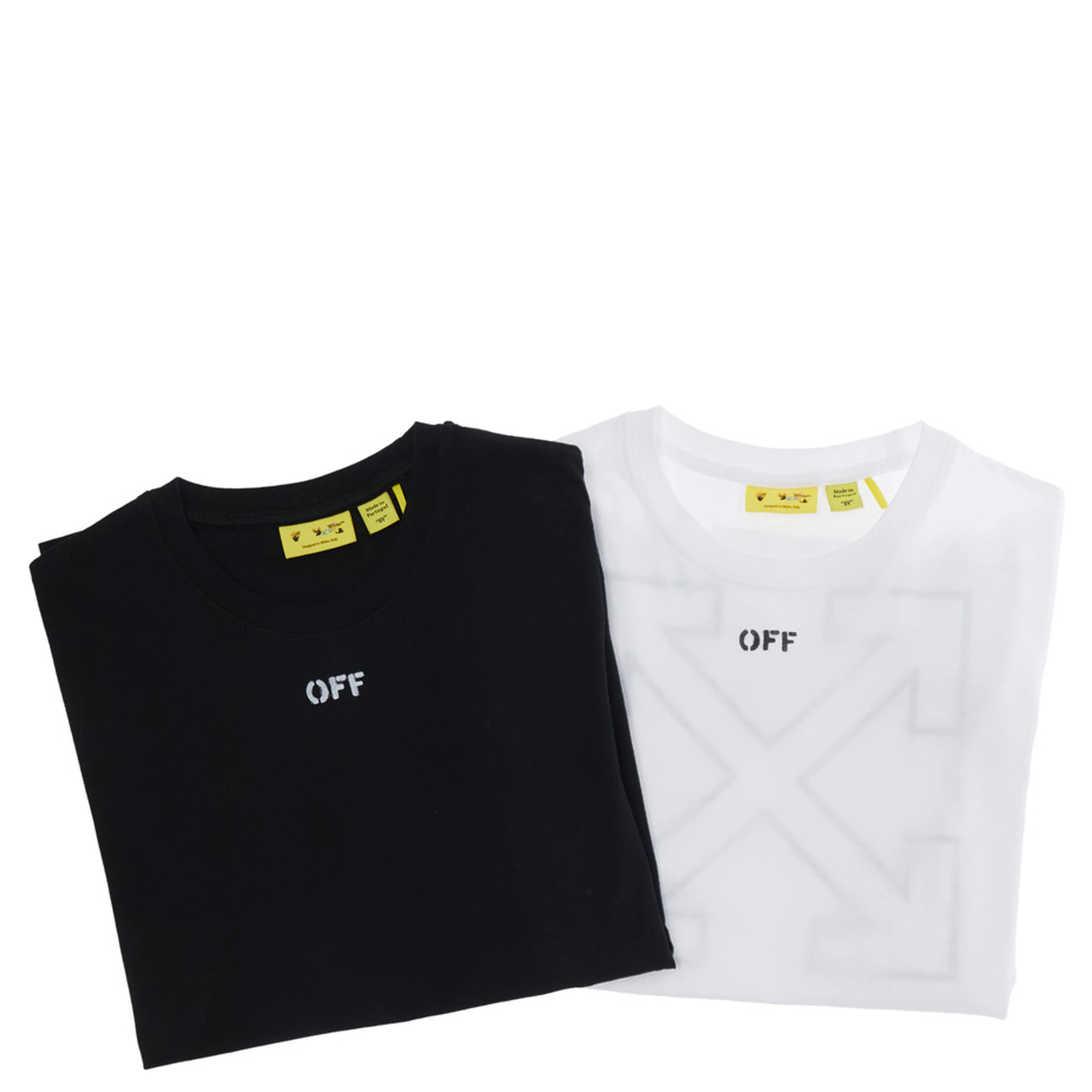 T-shirt OFFSTAMP2-PACKTEES/S with short sleeves and Multicolor patch Boy