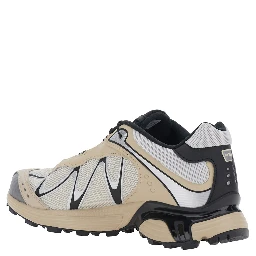 XT-Whisper Beige Sneaker with Printed Logo on the Side and Drawstring Closure in Tech Fabric Unisex