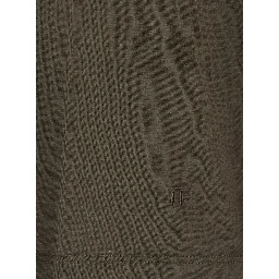 brown Long sleeve t-shirt with logo on the front in Blend cotton men