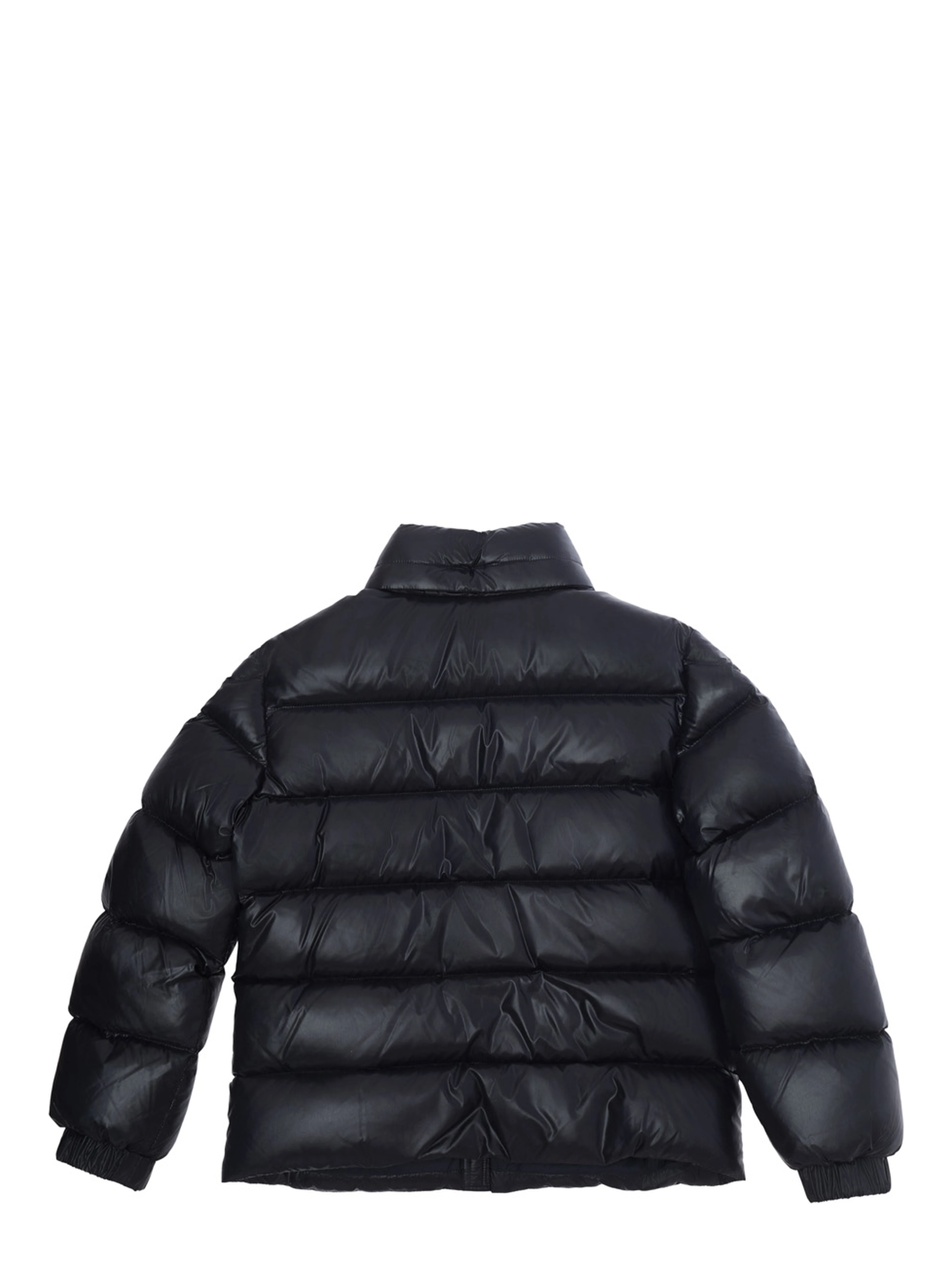 ALAXIOS Jacket with Hood and Front Zip Closure Blue Boy