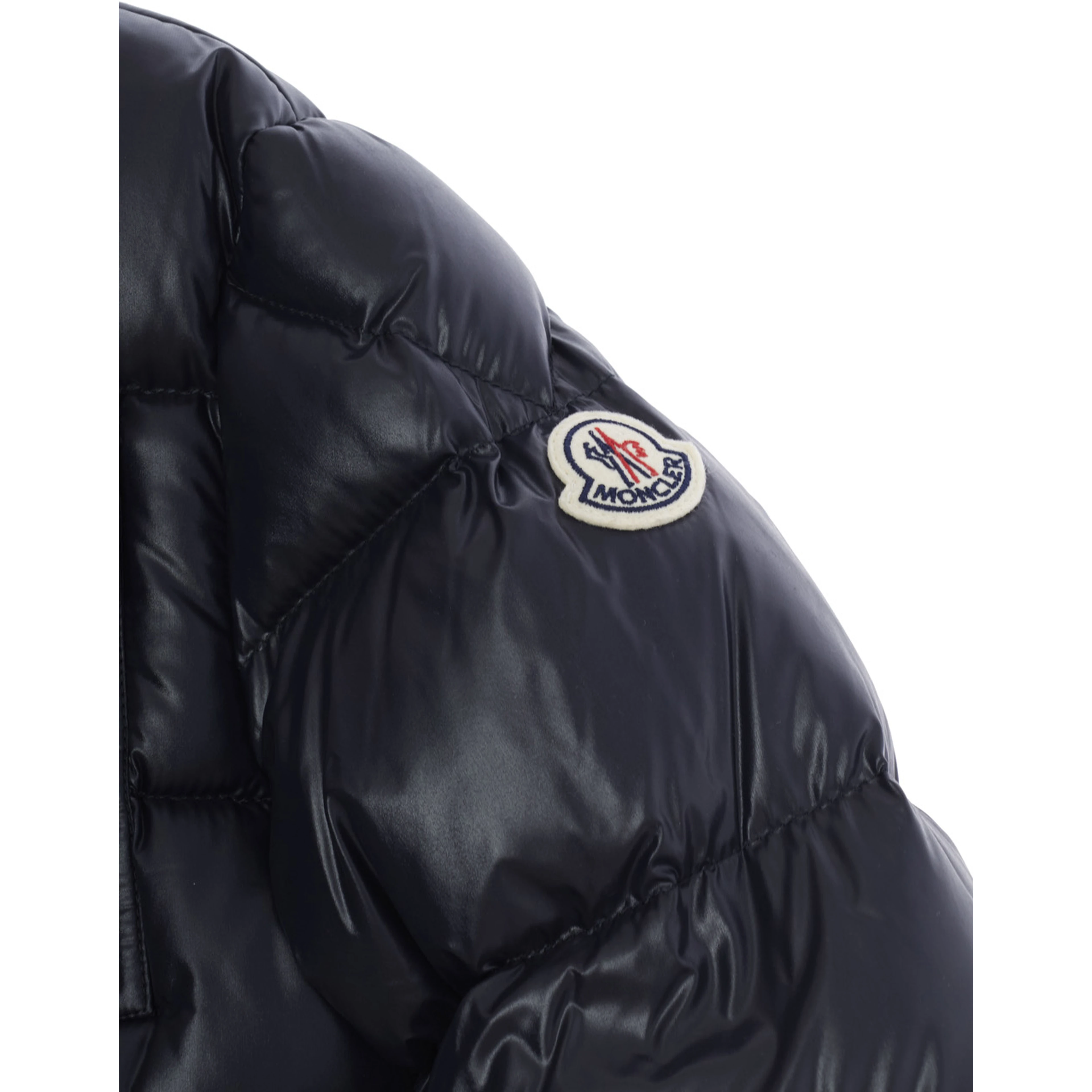 ALAXIOS Jacket with Hood and Front Zip Closure Blue Boy