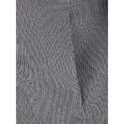 BAUHAUS JOGGER Grey Sweatshirt with high collar and asymmetrical zip closure in cotton for men