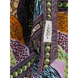Skirt La Lune with print and Tech Fabric multicolor woman