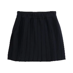 KILT with collar and pockets in Tech Fabric Black Girl