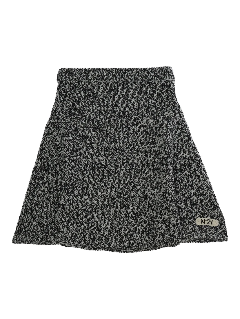 Skirt N210G0N0545N21G113F0N900 with elegant design and Tech Fabric, black, Girl