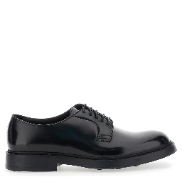 Derby Shoes FONDO BRUGES HORSE with Black Calf Men