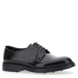 Derby Shoes FONDO BRUGES HORSE with Black Calf Men
