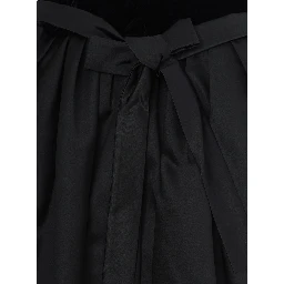 Short Sleeve Velvet Dress with 100% Polyester and Black Color for Girl
