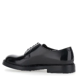 Derby Shoes FONDO BRUGES HORSE with Black Calf Men