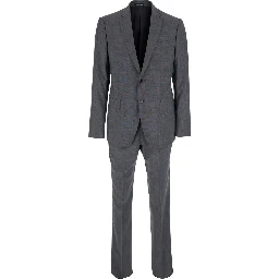 Black Suit with Slim Fit Jacket and Trousers