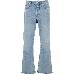 Blue Denim Boot Cut Jeans