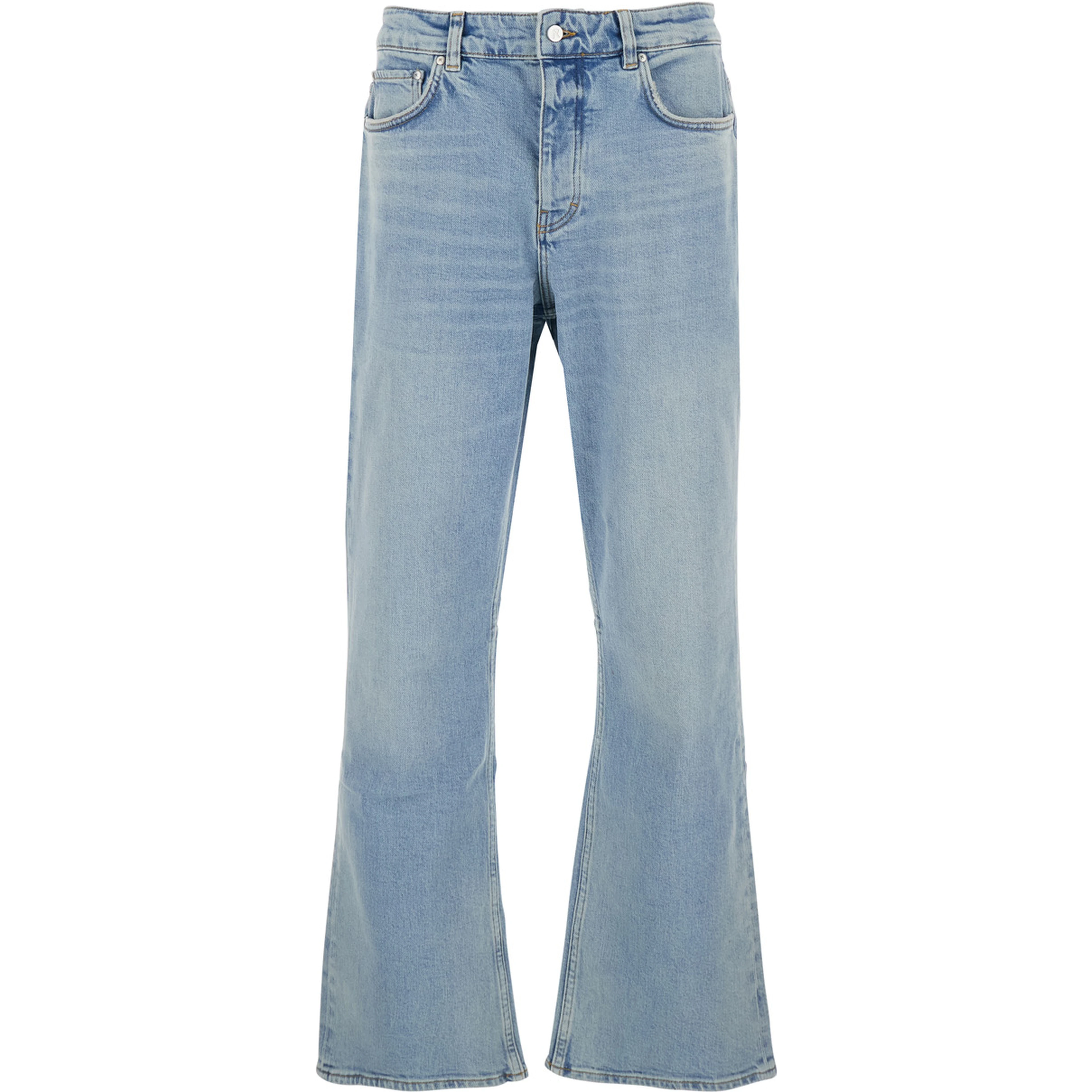 Blue Denim Boot Cut Jeans
