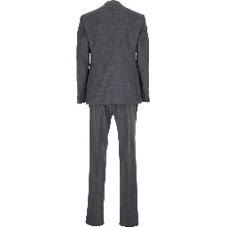 Black Suit with Slim Fit Jacket and Trousers