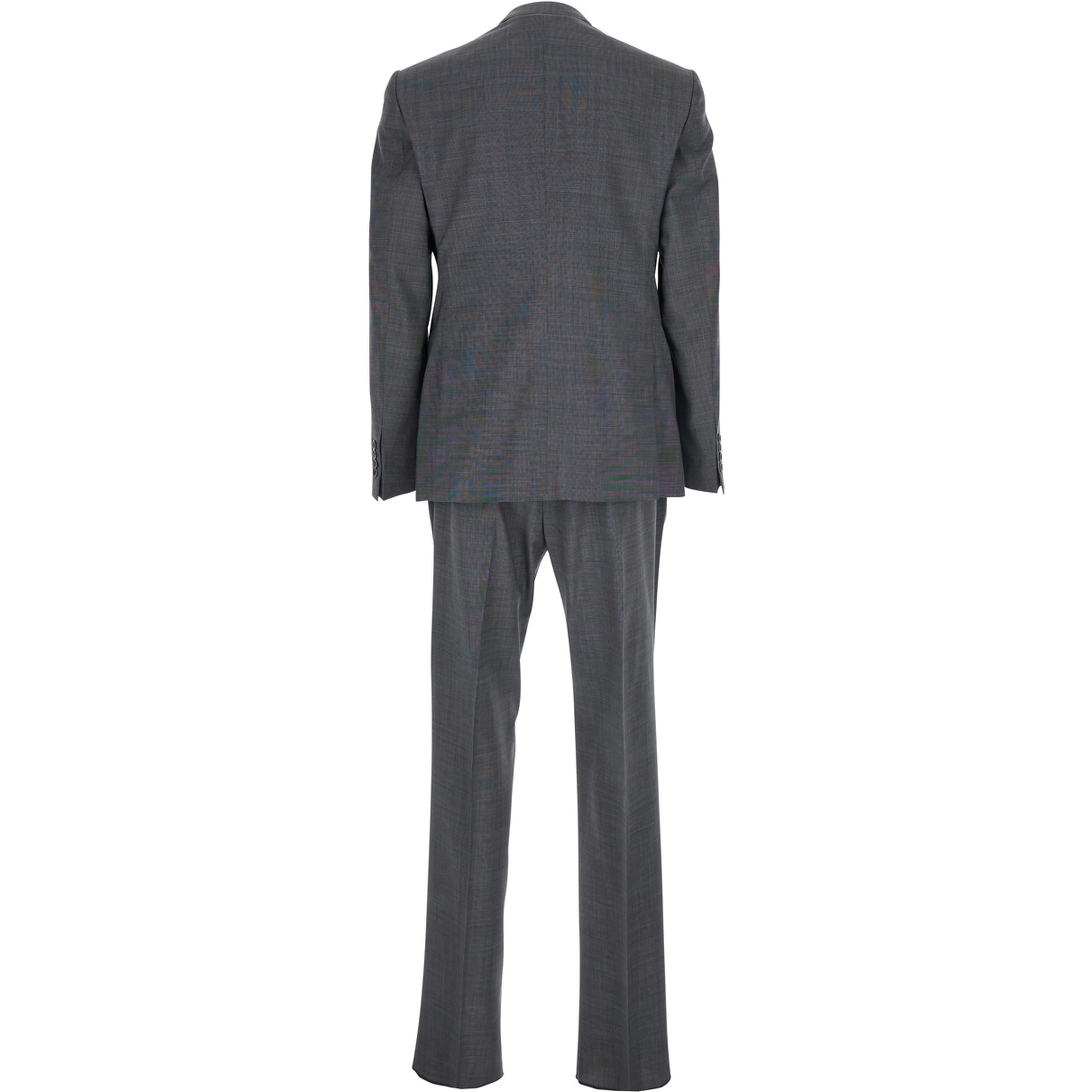 Black Suit with Slim Fit Jacket and Trousers