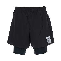 Shorts TechSilk 8 with Side Pockets in Black