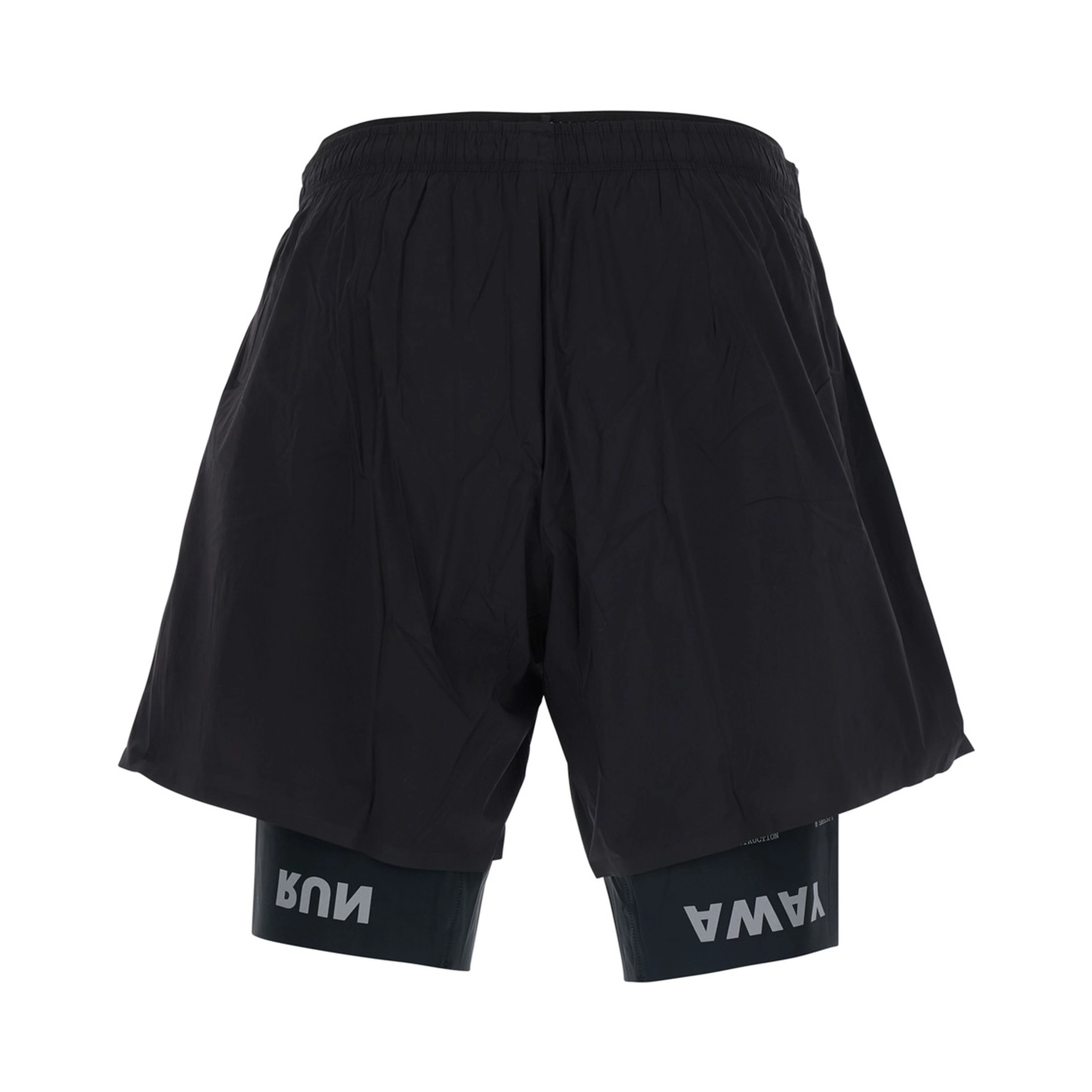 Shorts TechSilk 8 with Side Pockets in Black