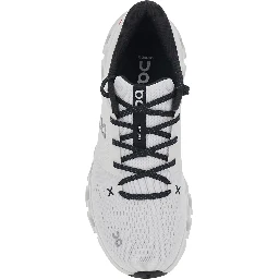 Cloud X5 White Sneakers with contrasting details and logo on the side in tech fabric for men