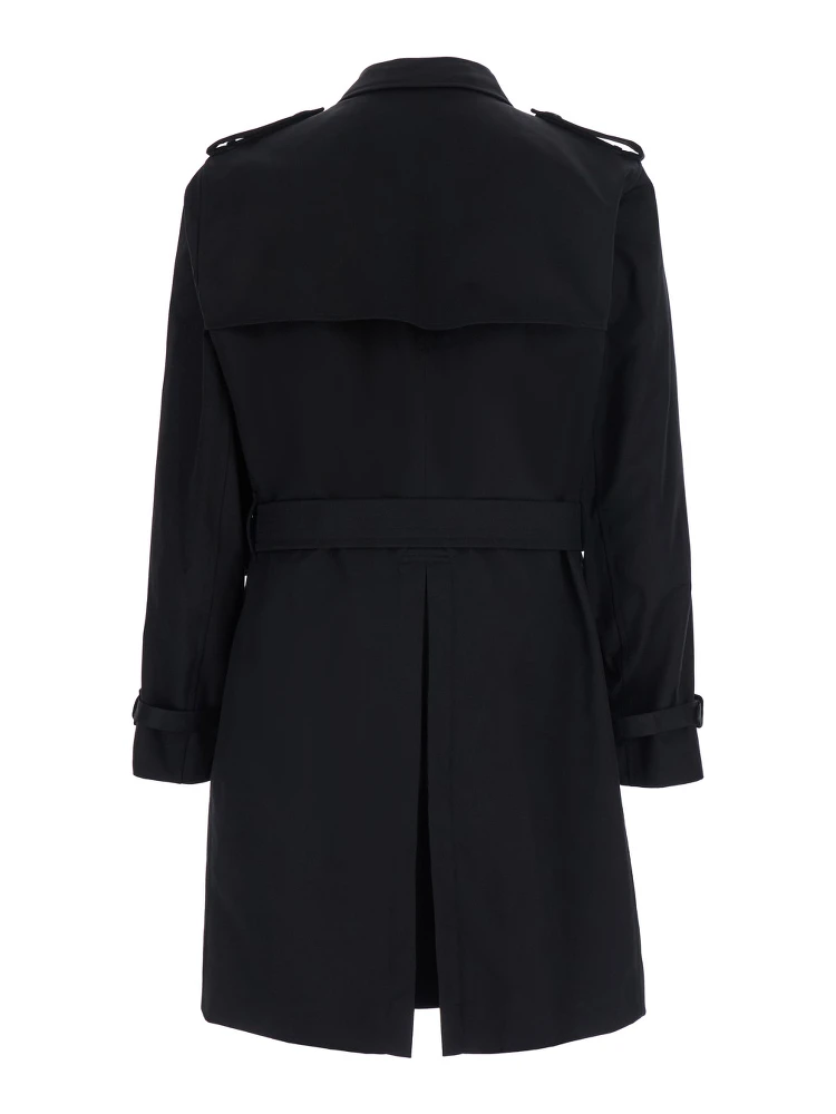 Trench with Detachable Detail in Black alternative