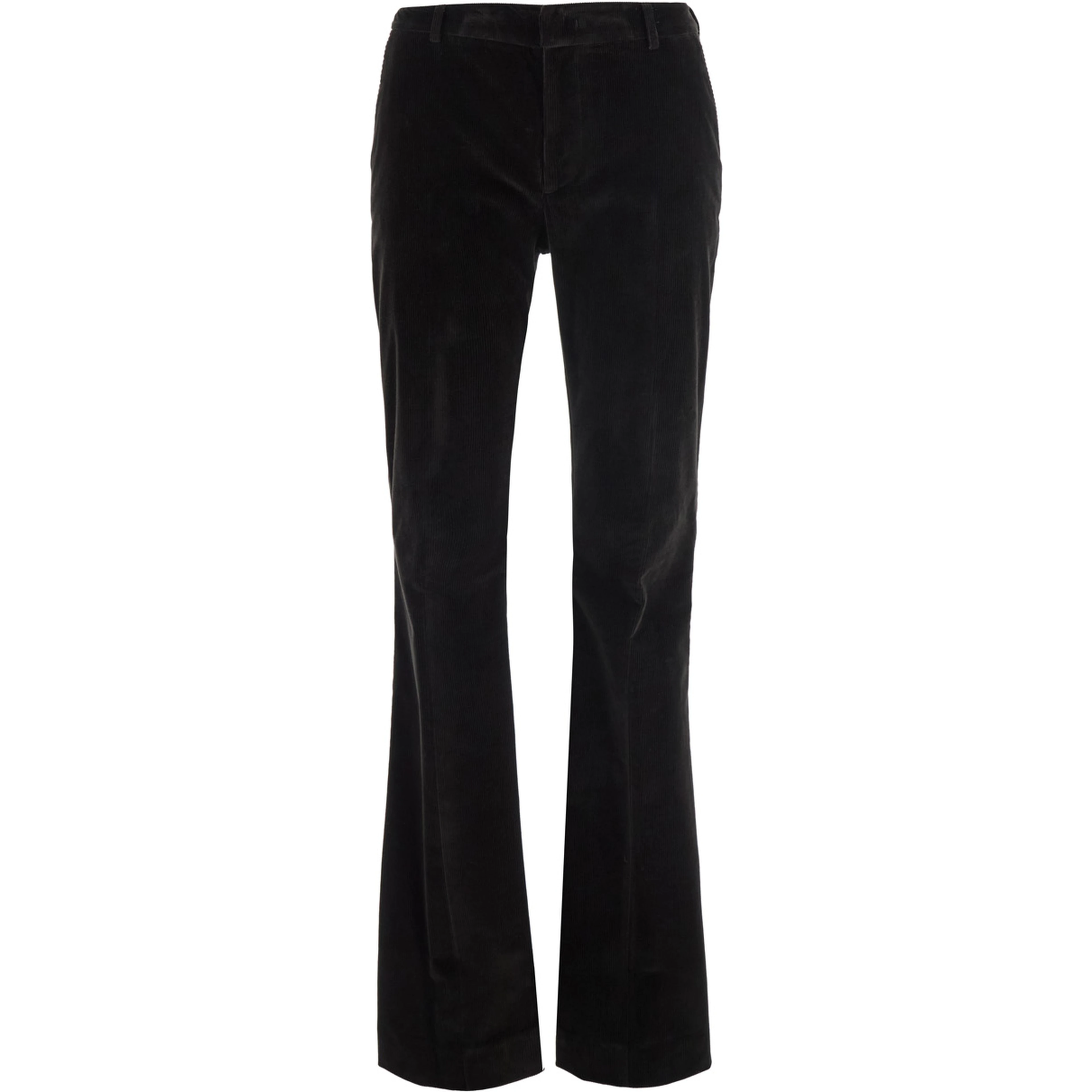 Brown Pants with Five Pockets and Straight Leg in Cotton Men