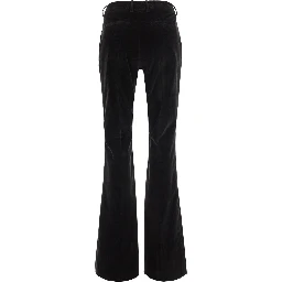 Brown Pants with Five Pockets and Straight Leg in Cotton Men