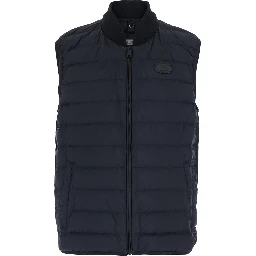 Trench with Detachable Detail in Black