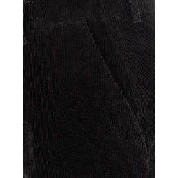 Brown Pants with Five Pockets and Straight Leg in Cotton Men