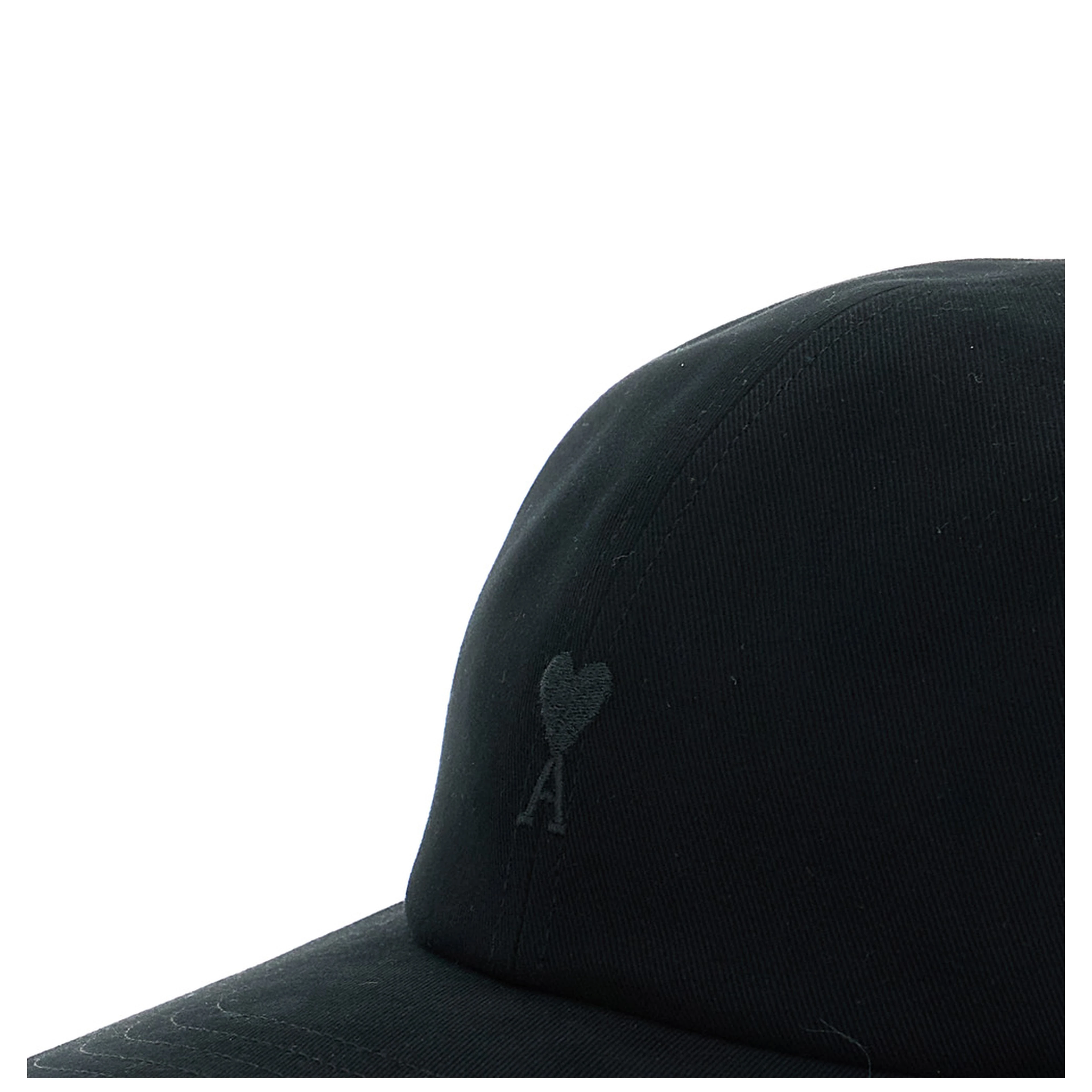 Baseball Cap with ADC Logo in Black Cotton for Men