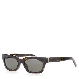 Wellington Brown Sunglasses with Cassandre on the Temples and Leopard Design in Acetate for Women
