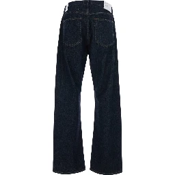 Magnus Blue Jeans with logo patch on the back in denim for men
