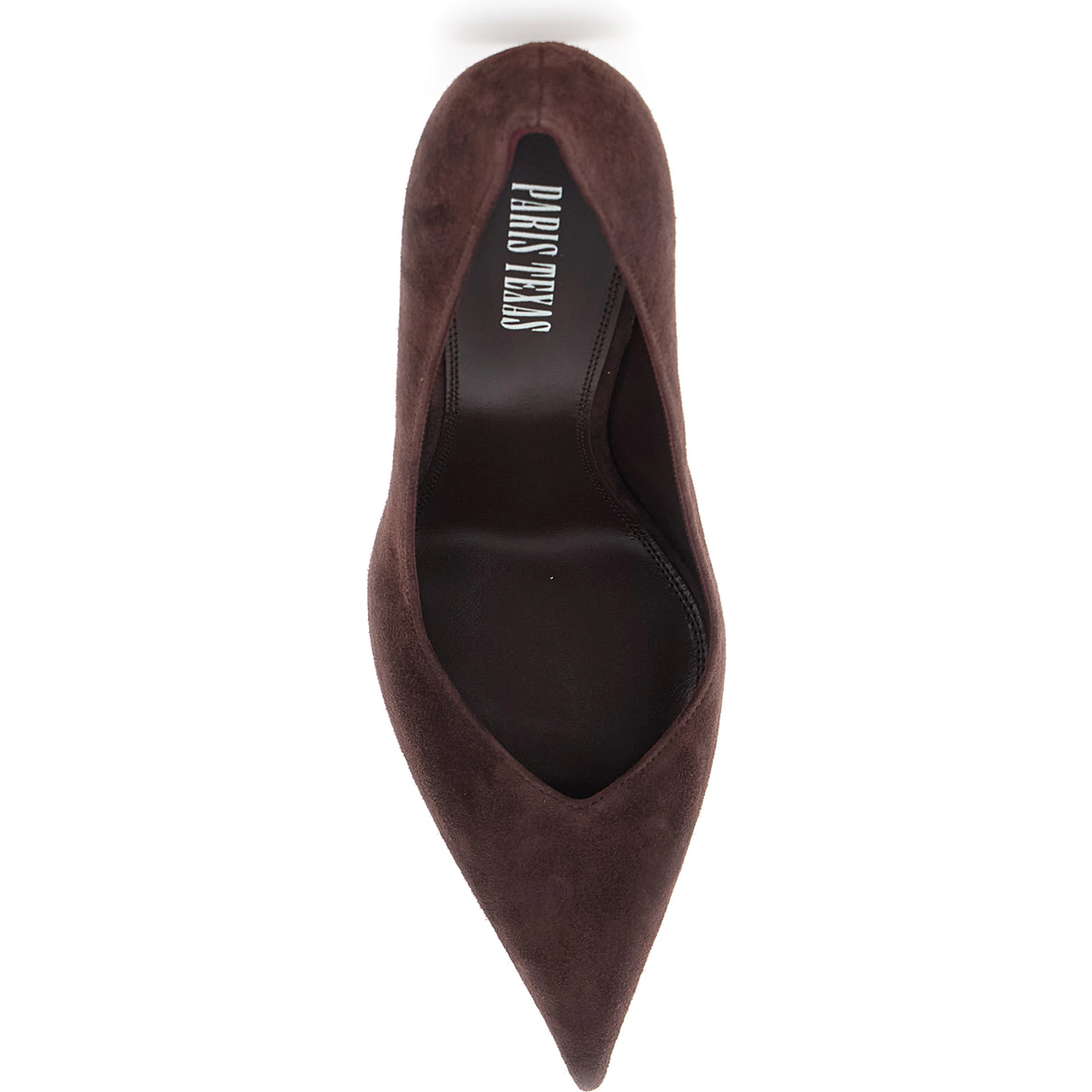Lidia Brown Pumps with High Heel in Suede in for Women